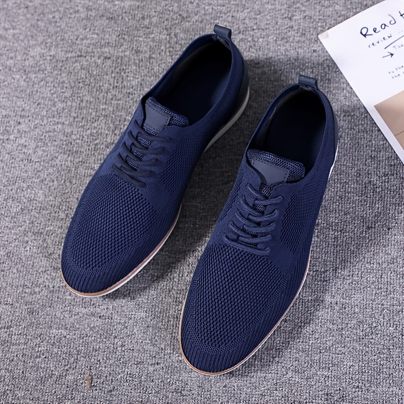 Men's Lightweight Mesh Casual Oxford Sneakers