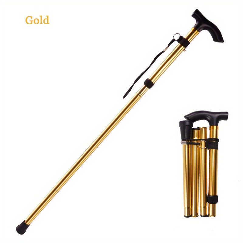 Foldable Trekking Poles Lightweight Adjustable Walking Stick