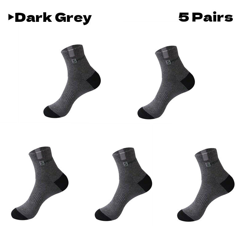 10pairs Boys Breathable Sports Socks Kids Students Children's Socks