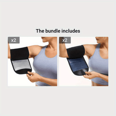 Yoga Arm Shaping Strap Sweat Steaming Arm Cover Arm Trainer