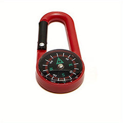 PVC Compass Keychain Bag Accessories Key Chain for Camping Hiking Tools