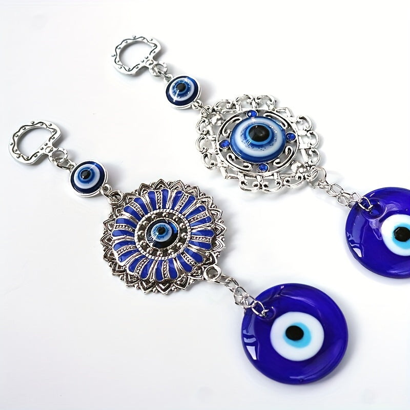 Cross Border Eyes Metal Decorative Pendant Devil's Eye Car Hanging Greek