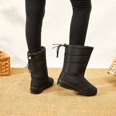 Women's Winter Warm Snow Boots Soft Waterproof Non slip Velvet Boots