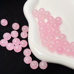 8mm Glass Beads Multicolor DIY Bracelet Necklace Jewelry Accessories