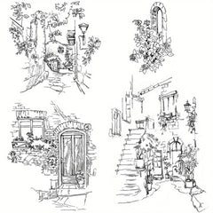 House DIY Scrapbook Decoration Silicone Clear Stamp