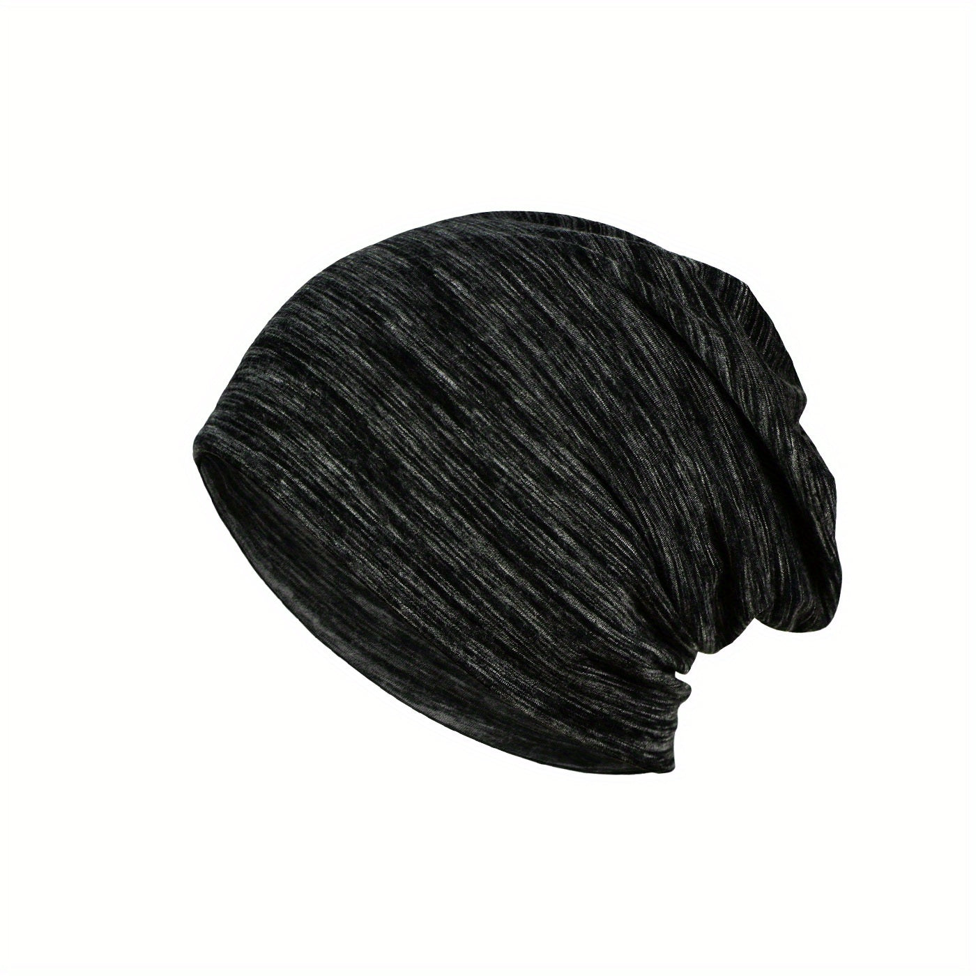 Striped Cotton Pullover Hat Beanie Hip Hop Street Dance Cap