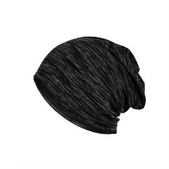Striped Cotton Pullover Hat Beanie Hip Hop Street Dance Cap