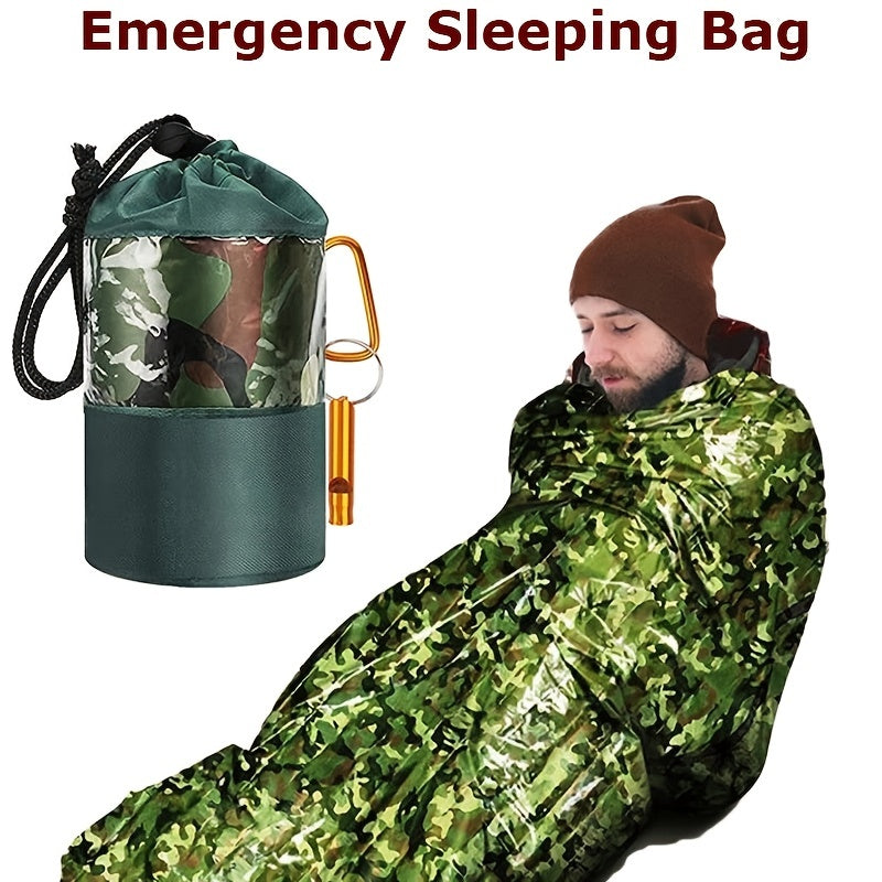 Emergency Blanket Aluminum Foil Sleep Bag for Survival