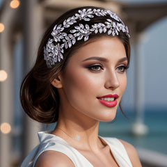 Vintage Rhinestone Bridal Headband for Weddings & Special Occasions