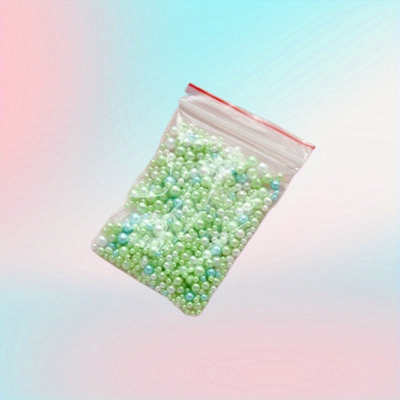 300pcs 9g ABS Pearls Epoxy Beads DIY Crafts Nail Art Decoration
