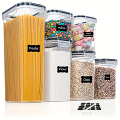 6pcs Airtight Food Storage Containers Set With Lids for Kitchen and Pantry