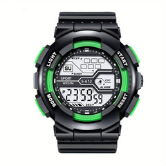 Waterproof Digital Watch for Boys with Luminous Display