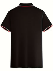 Men's Breathable Golf Short Sleeve Shirts Sports Top
