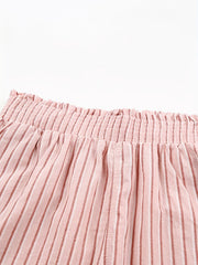 Smocked High Waist Shorts for Women