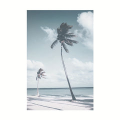 Tropical Coconut Palm Trees Wall Decor