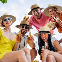 Breathable Sunshade Cowboy Hat for Outdoor Activities