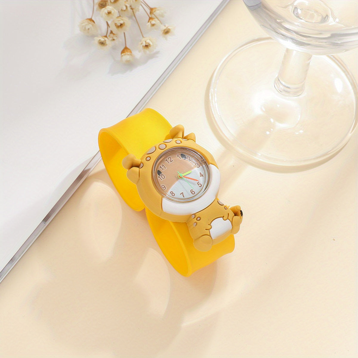 Kids' Yellow Deer Watch, Water Resistant