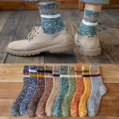 10 Pairs Christmas Warm Mid-Calf Socks