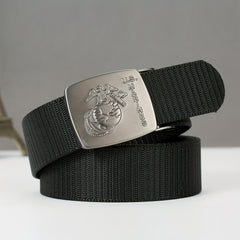 Polyester Fiber Belt with Automatic Buckle for Men