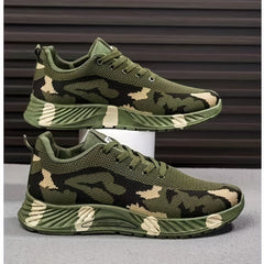 Men's Camo Lightweight Casual Shoes Non Slip Sneakers