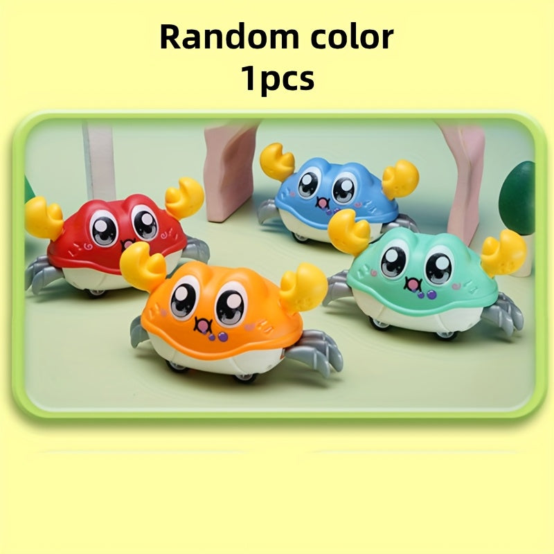 Insect Crab Toy for Kids No Inertia Movement Crawling Toy Car 8 Legs