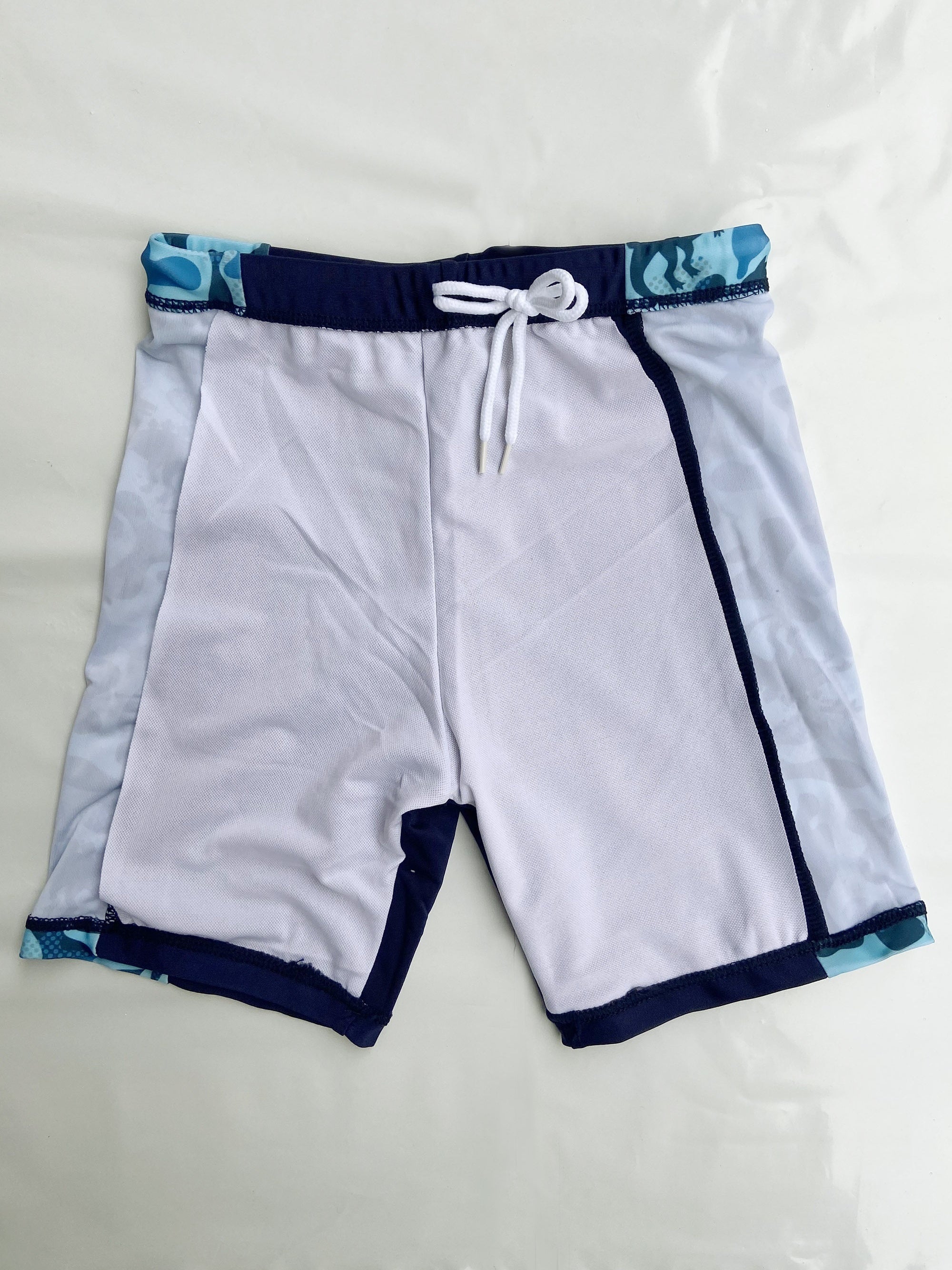 Boys Dinosaur Graphic T-shirt & Trunks Swimsuit Set for Summer