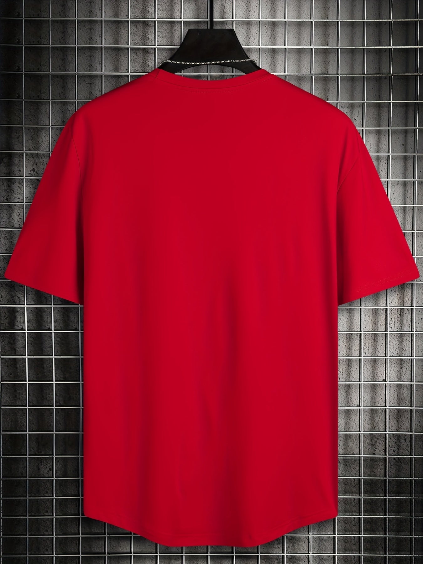 BEAR BEAR Men's Graphic Crew Neck T-shirt for Summer