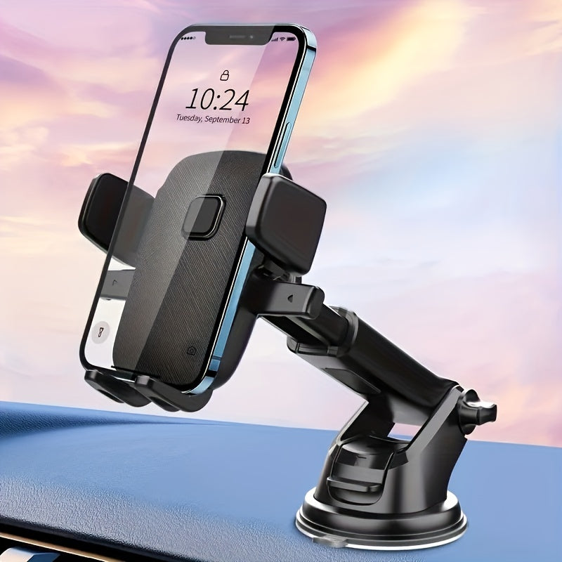 Universal Car Phone Bracket Retractable Mounting