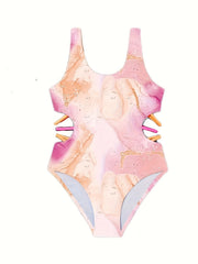 Girls Creative Pattern 1 pc Swimwear Summer Clothes