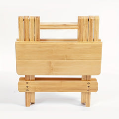 Bamboo Folding Shower Stool for Leg Shaving