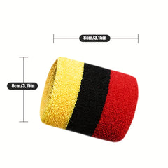 1 Pair Wrist Sweatbands Absorbent Sweatbands for Sports