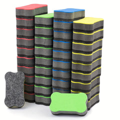 4pcs Magnetic Whiteboard Erasers - Fun for Students