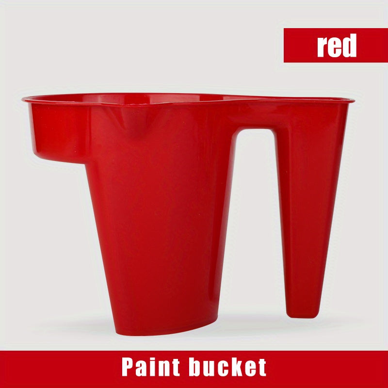 2-Color Paint Cup & Brush Set for Trim Work