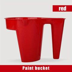 2-Color Paint Cup & Brush Set for Trim Work