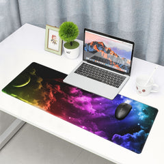 Starry Sky Extended Mouse Pad Gaming Mouse Pad 31.5x12 Inch Non Slip Mousepad