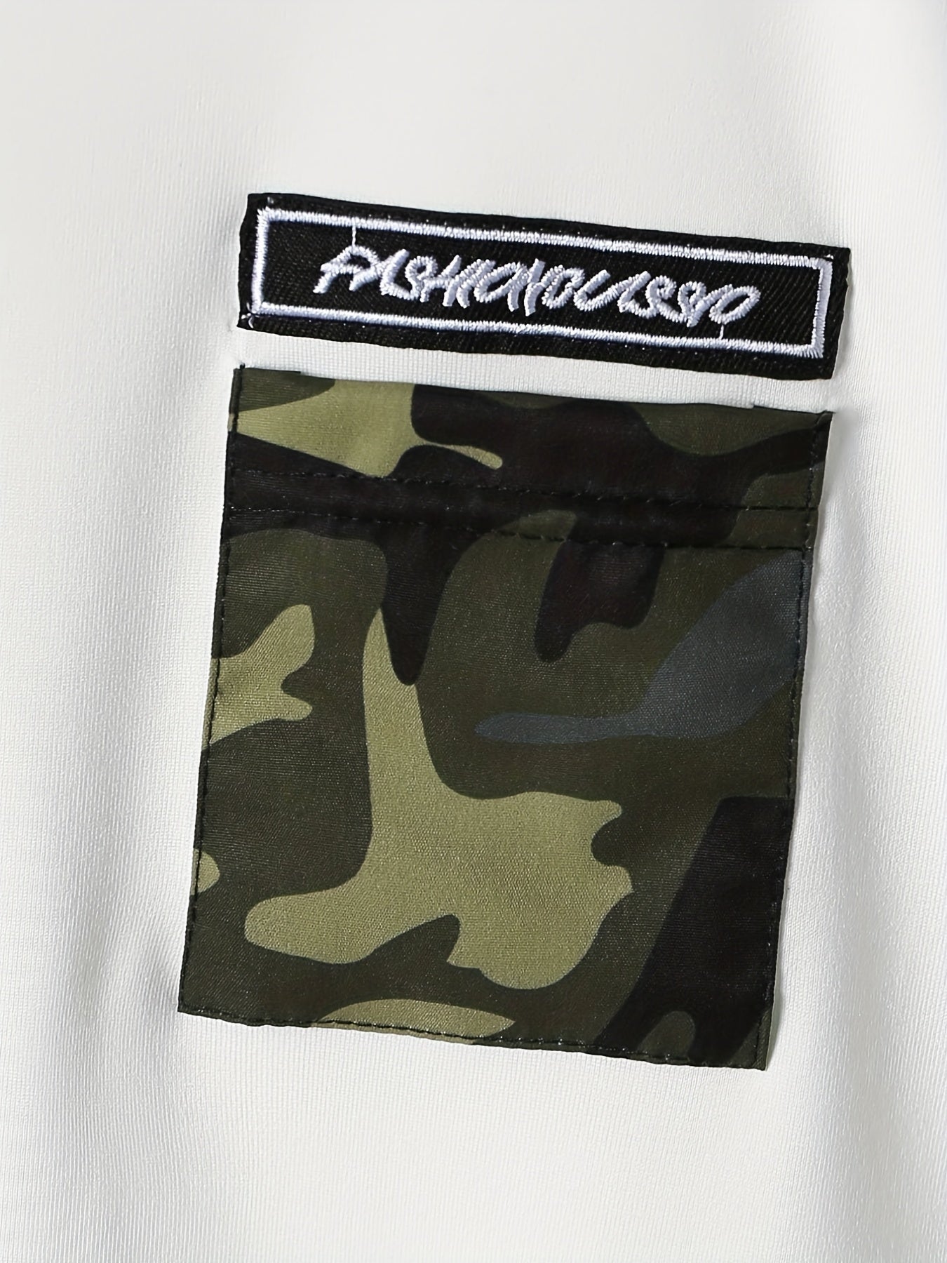 2pcs Boys Camo Pocket Tee & Shorts Sets Summer Outfits