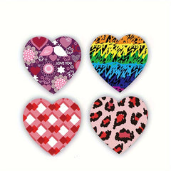 500pcs Heart Shaped Birthday Party Sticker Scrapbooking Label