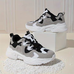 Chunky Sneakers Shock Absorption Non Slip Running Shoe