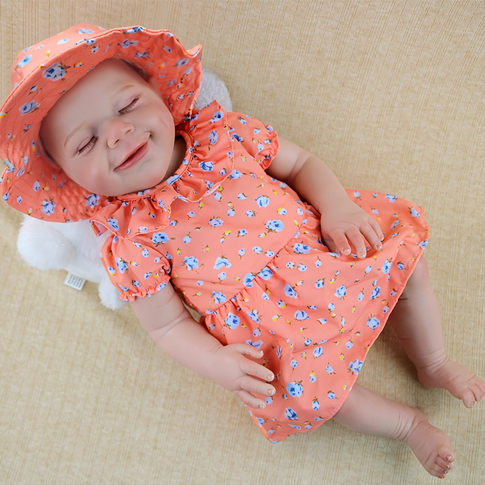 45 72 Cm Reborn Baby Doll Realistic Soft Body Baby Doll Toy For Kids