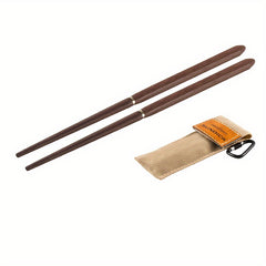 Portable Folding Solid Wood Chopsticks for Camping