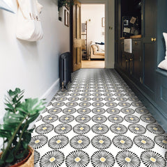 Moroccan Mosaic Look Self Adhesive PVC Tile