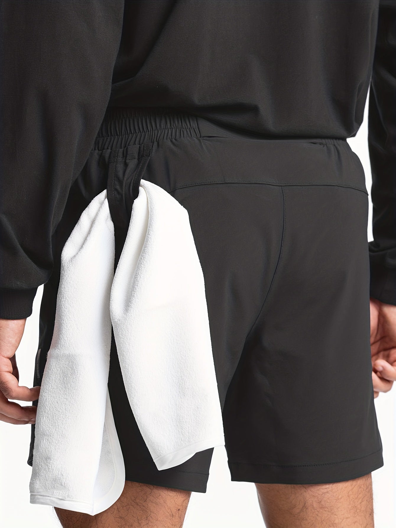 Men's Loose Quick Dry Gym Shorts With Pocket