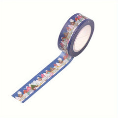 Christmas Pattern Washi Tape 10m Long - Bullet Journal DIY Crafts Decoration