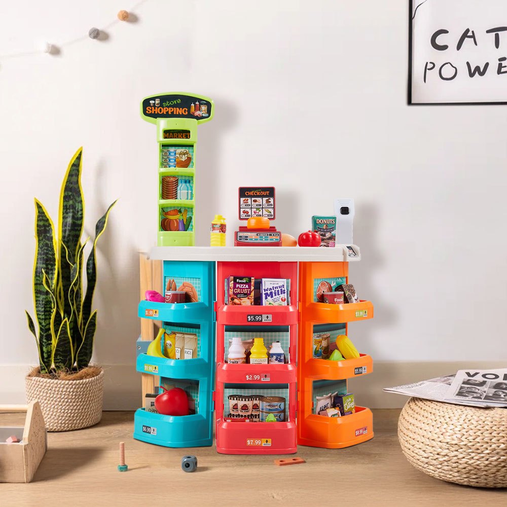 Supermarket Cashier Role Play Kit for Kids