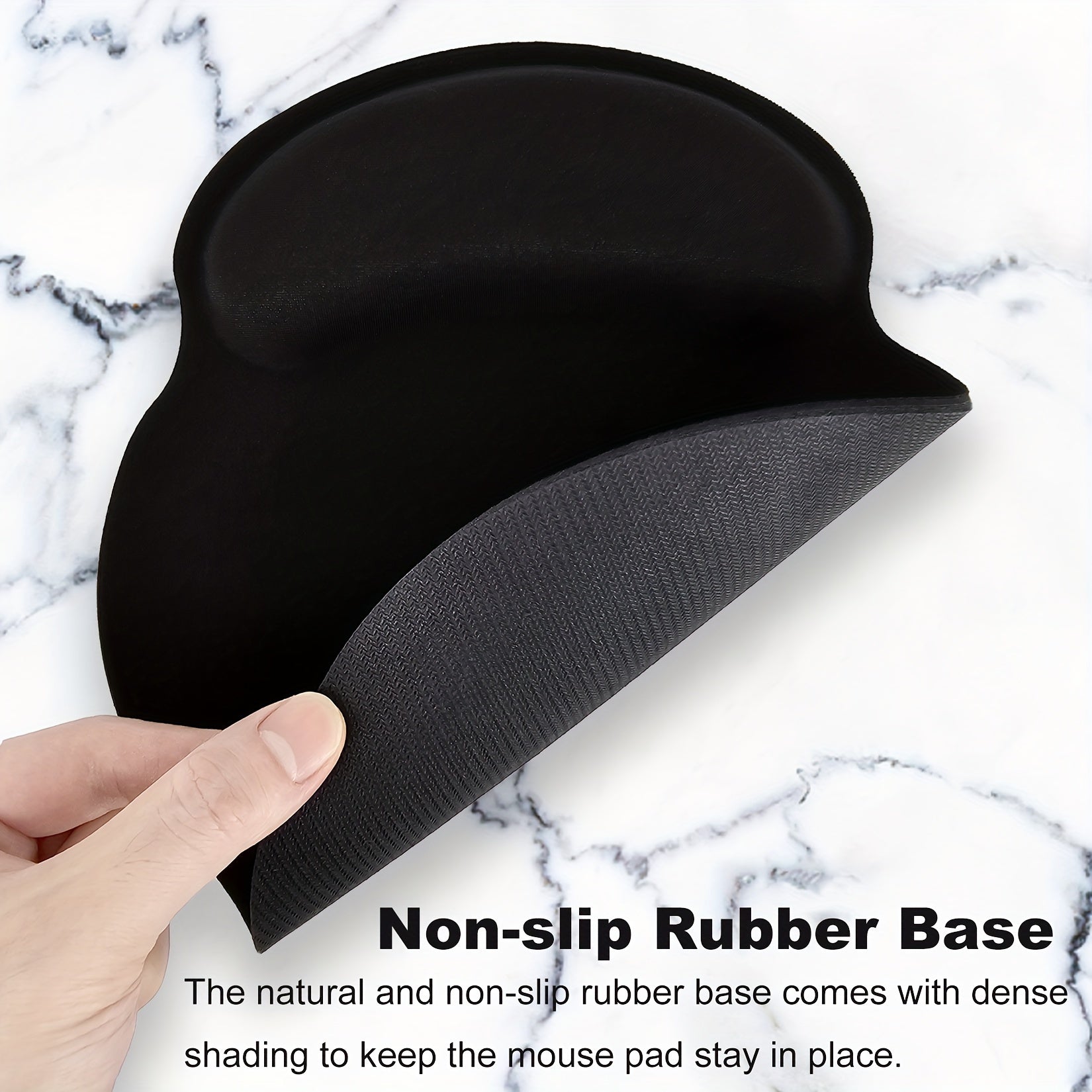 Waterproof Memory Foam Wrist Ergonomic Mouse Pad