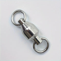 30pcs 1 10 Ball Bearing Swivels Stainless Steel Fishing Connector
