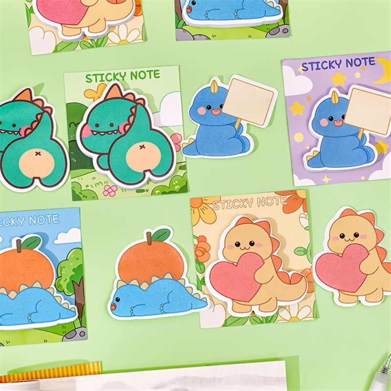 Dinosaur Sticky Notes Journal Memo Paper