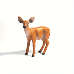 Wild Deer Model Toy Set for Kids, Halloween Christmas Decor
