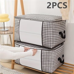 3pcs Fabric Clothes Storage Bags Dustproof Shoes Storage Bags