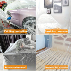 Multifunctional Paint Spray Masking Film Dustproof Protective Film
